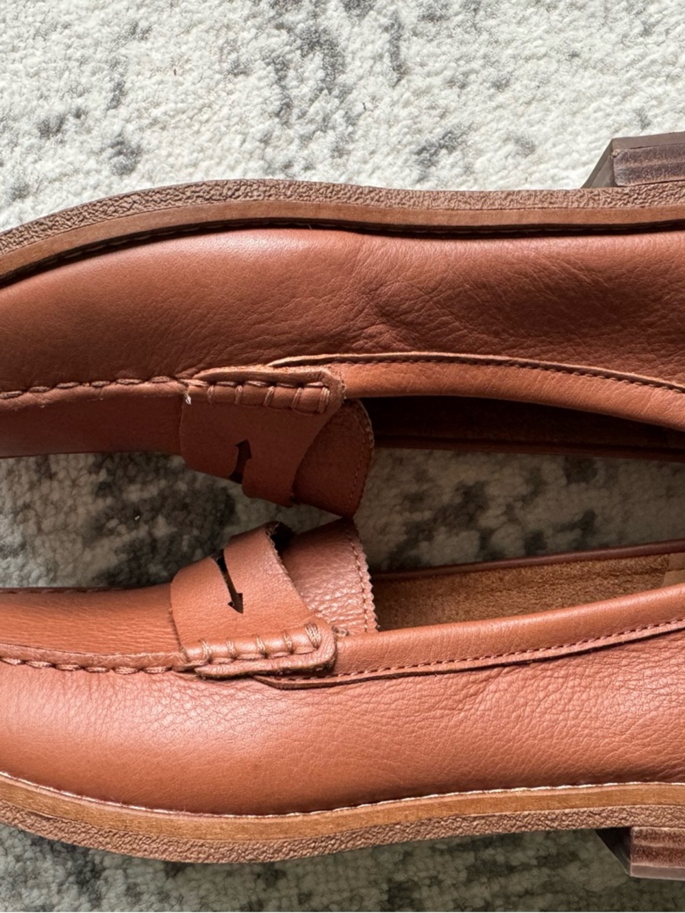 SPERRY NWOT Seaport Leather Penny Loafer - Picture 8 of 9